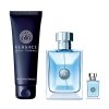 Versace pour Homme Set - Eau de Toilette 100 ml + Eau de Toilette 5 ml + Shower gel 150 ml